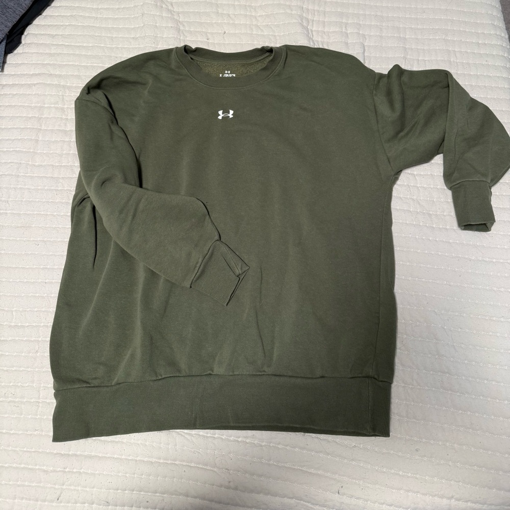 Under Armour Olive Green Crewneck